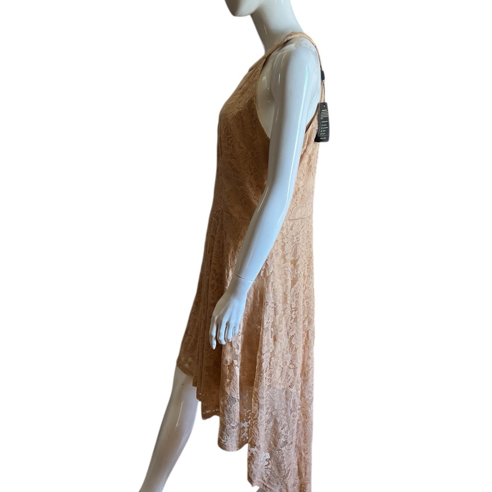 NWT Dressystar Women’s Elegant Beige Lace Midi Dress SZ 3X 🩷 - Picture 13 of 16